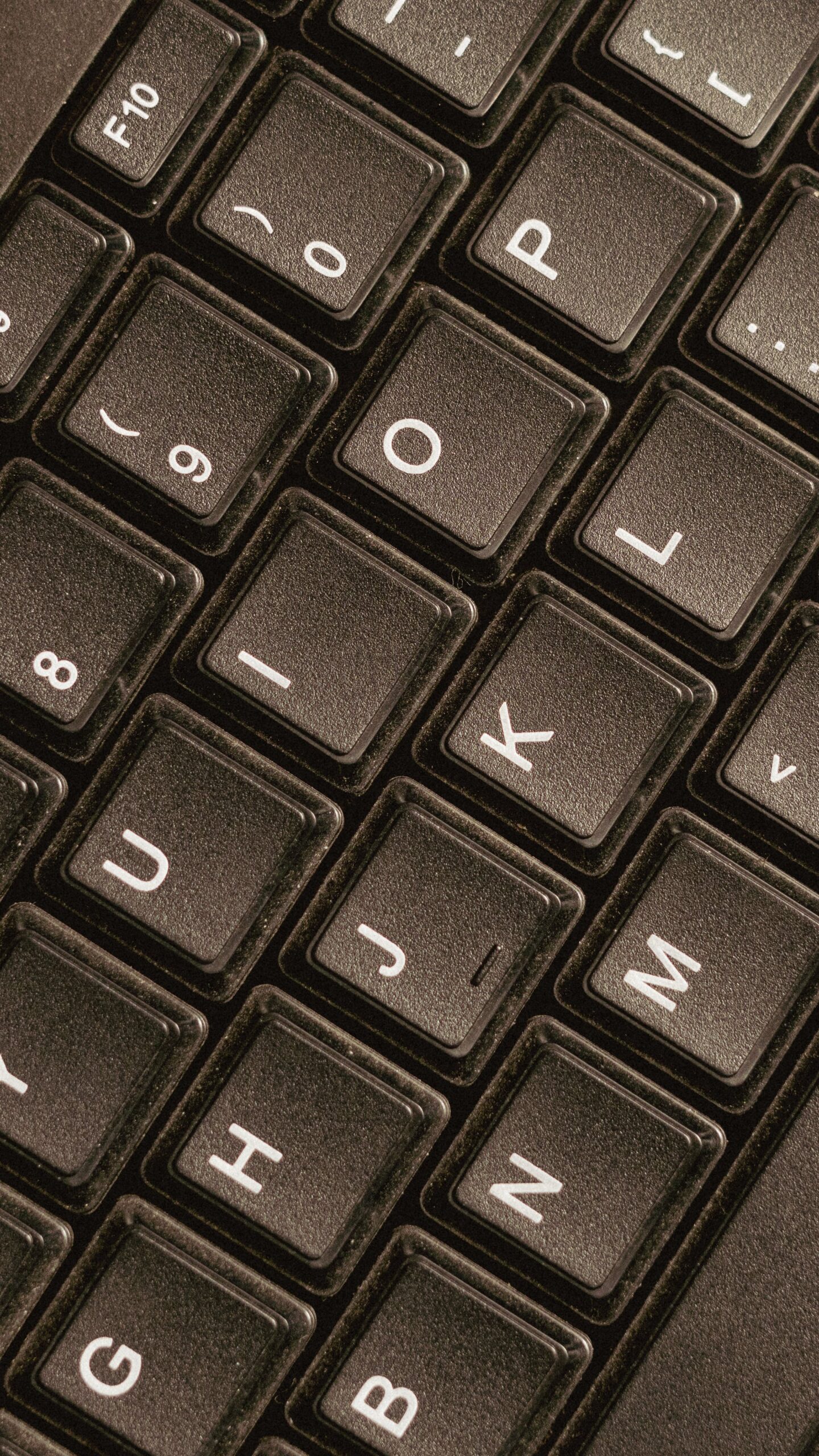 Zoom sur un Clavier d'Ordinateur