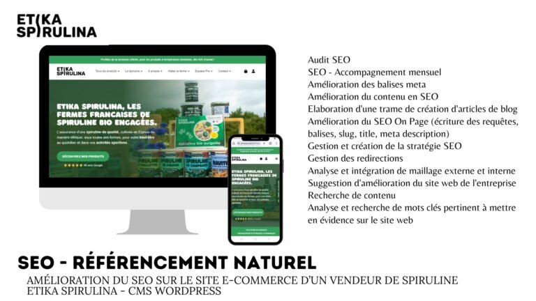 SEO – Etika Spirulina