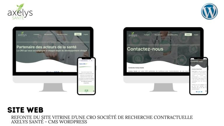 Website – Axelys Santé