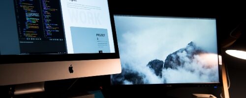 Double Écran - Présentation d'un Site Web